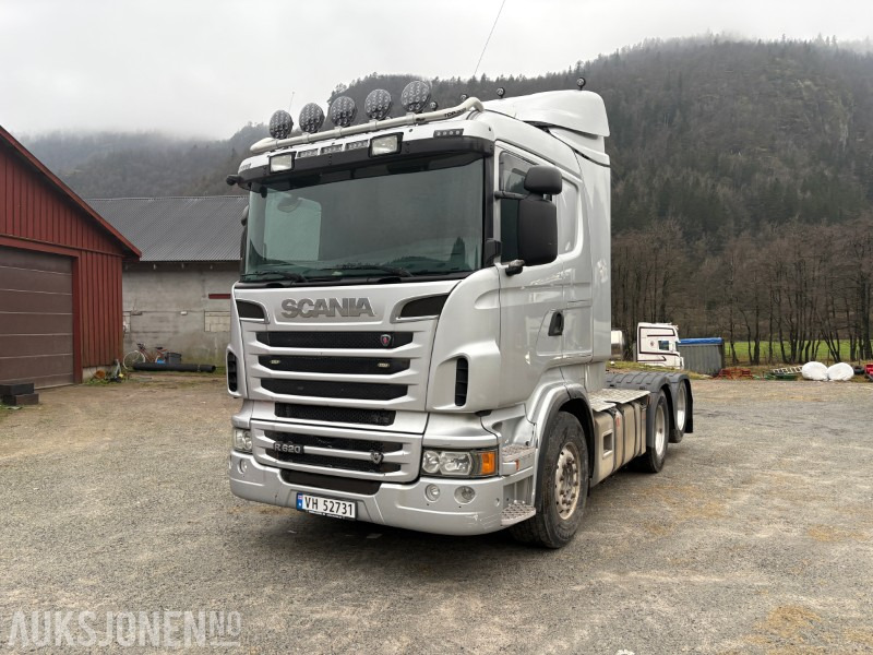 2013 Scania R 620 manuell,tipp hydraulikk,Løfte-boggie - Tracteur routier: photos 1 2013 Scania R 620 manuell,tipp hydraulikk,Løfte-boggie - Tracteur routier: photos 1