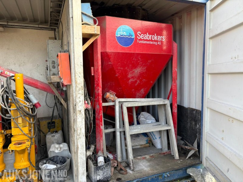 Komplett grout/gyse og blandesystem montert i 20 fots container - Matériel de chantier: photos 4 Komplett grout/gyse og blandesystem montert i 20 fots container - Matériel de chantier: photos 4