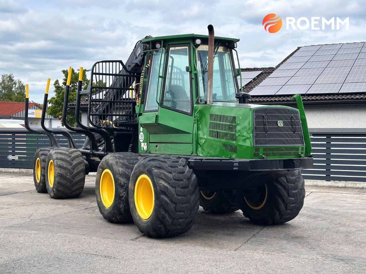 John Deere 1110 D*KRAN CF572 10 Meter - Porteur: photos 3 John Deere 1110 D*KRAN CF572 10 Meter - Porteur: photos 3
