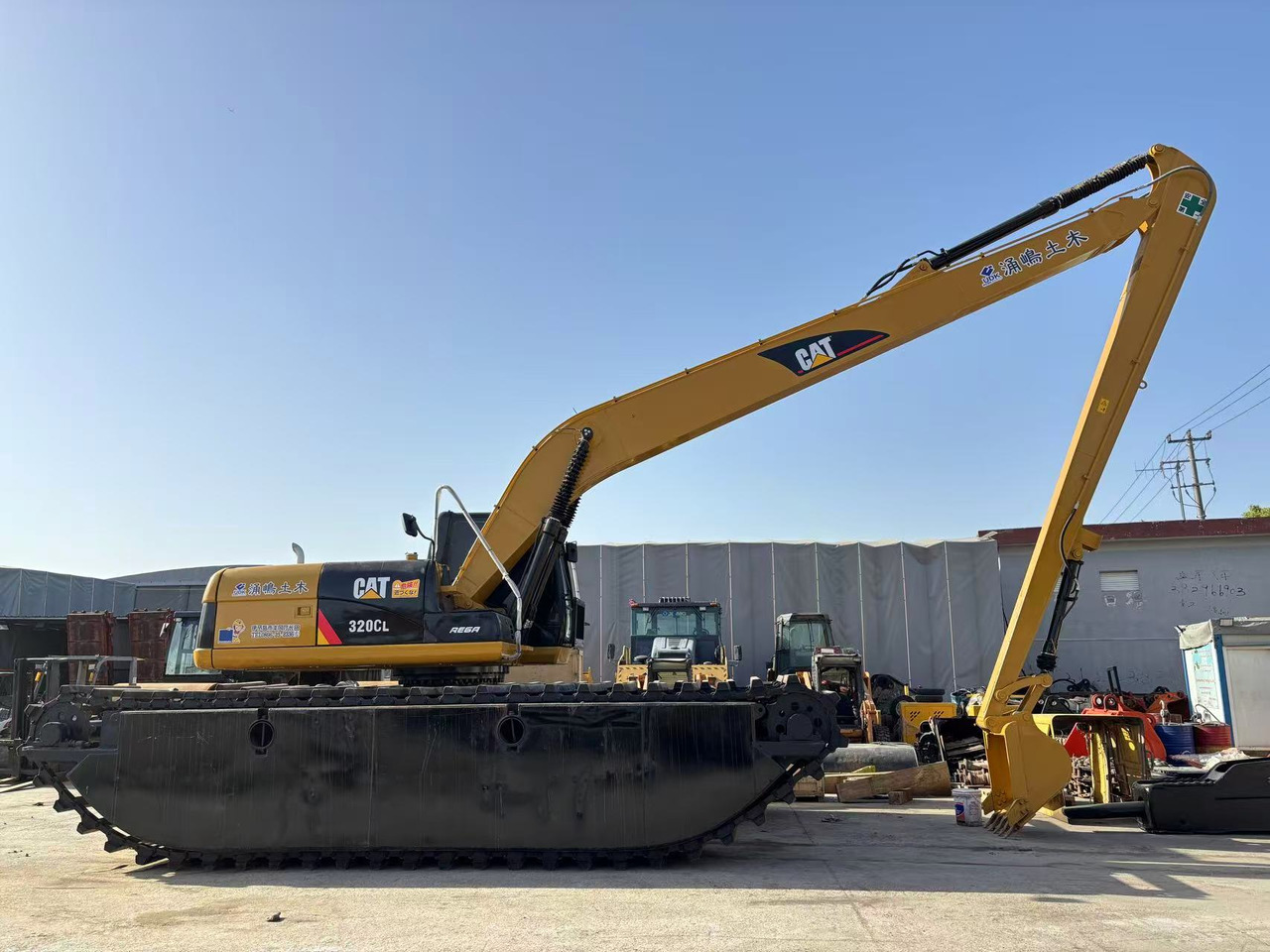 Caterpillar CAT 320C 20 Ton Floating 15M Long Boom Excavators for Sale - Pelle: photos 1 Caterpillar CAT 320C 20 Ton Floating 15M Long Boom Excavators for Sale - Pelle: photos 1