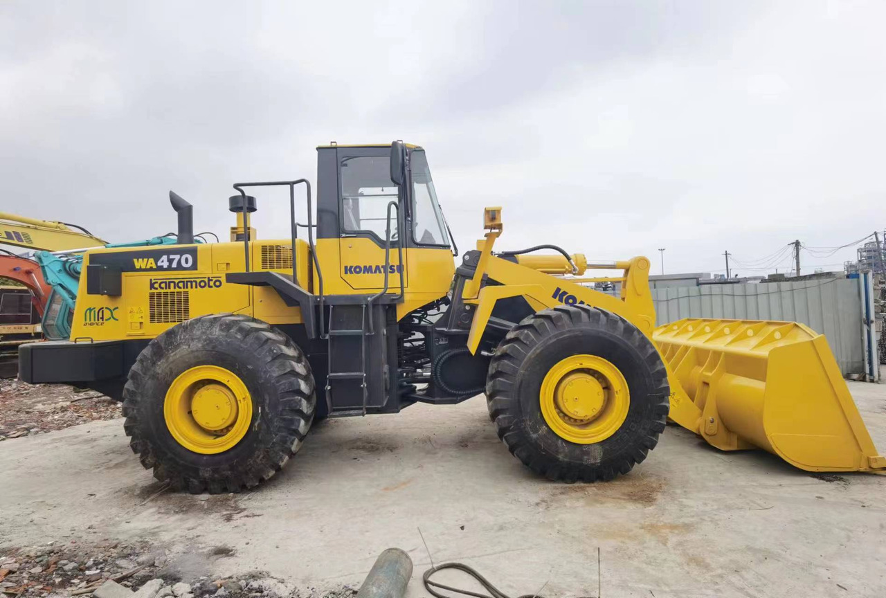 Komatsu WA470 Used Wheel Loader WA380 WA320 WA500 WA600 Loader in High Quality for Sale en crédit-bail Komatsu WA470 Used Wheel Loader WA380 WA320 WA500 WA600 Loader in High Quality for Sale: photos 8 Komatsu WA470 Used Wheel Loader WA380 WA320 WA500 WA600 Loader in High Quality for Sale en crédit-bail Komatsu WA470 Used Wheel Loader WA380 WA320 WA500 WA600 Loader in High Quality for Sale: photos 8