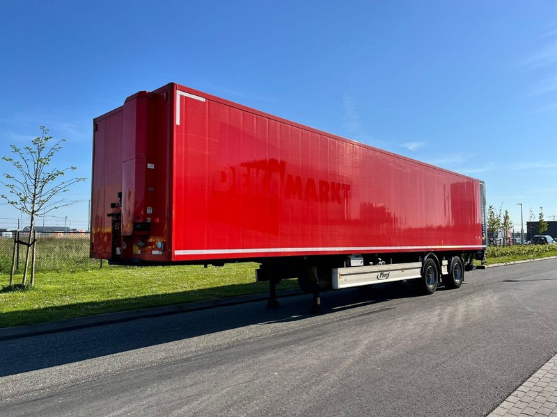 Fliegl SZS 350 Gesloten oplegger 2 Axle / / drum brakes - Semi-remorque fourgon: photos 1 Fliegl SZS 350 Gesloten oplegger 2 Axle / / drum brakes - Semi-remorque fourgon: photos 1