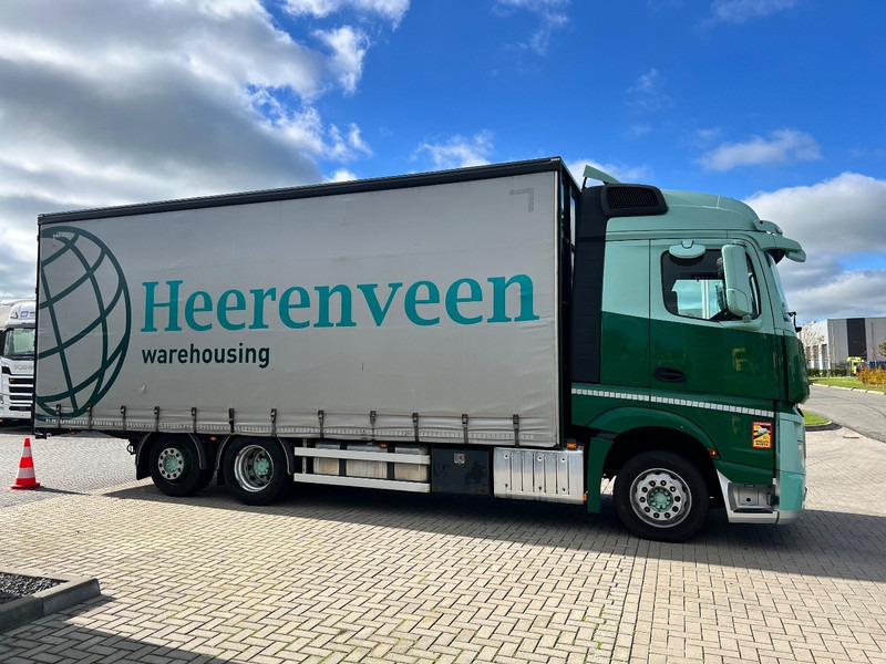 Mercedes-Benz Actros 2745 6x2 bakwagen Schuifzeilen - Camion à rideaux coulissants: photos 4 Mercedes-Benz Actros 2745 6x2 bakwagen Schuifzeilen - Camion à rideaux coulissants: photos 4