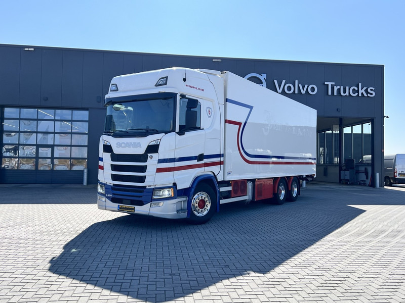Camion frigorifique Scania S450 6x2 koelwagen Retarder / Dhollandia / Bloenenmaat: photos 10