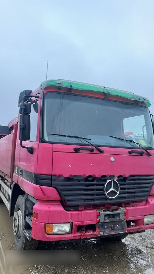 Mercedes-Benz Actros MP1 6x4 + Palfinger Krane - Camion grue, Camion plateau: photos 4 Mercedes-Benz Actros MP1 6x4 + Palfinger Krane - Camion grue, Camion plateau: photos 4