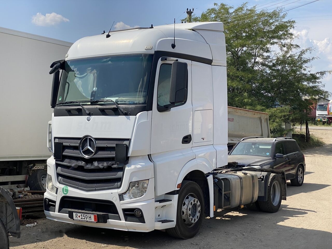 Mercedes-Benz ACTROS 1843 4x2 MP4 STANDARD / 650 km / 24% consumption / TOPPP - Tracteur routier: photos 2 Mercedes-Benz ACTROS 1843 4x2 MP4 STANDARD / 650 km / 24% consumption / TOPPP - Tracteur routier: photos 2