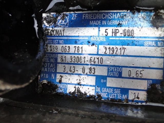 ECOMAT 5 HP-600 - Boîte de vitesse pour Camion: photos 4 ECOMAT 5 HP-600 - Boîte de vitesse pour Camion: photos 4