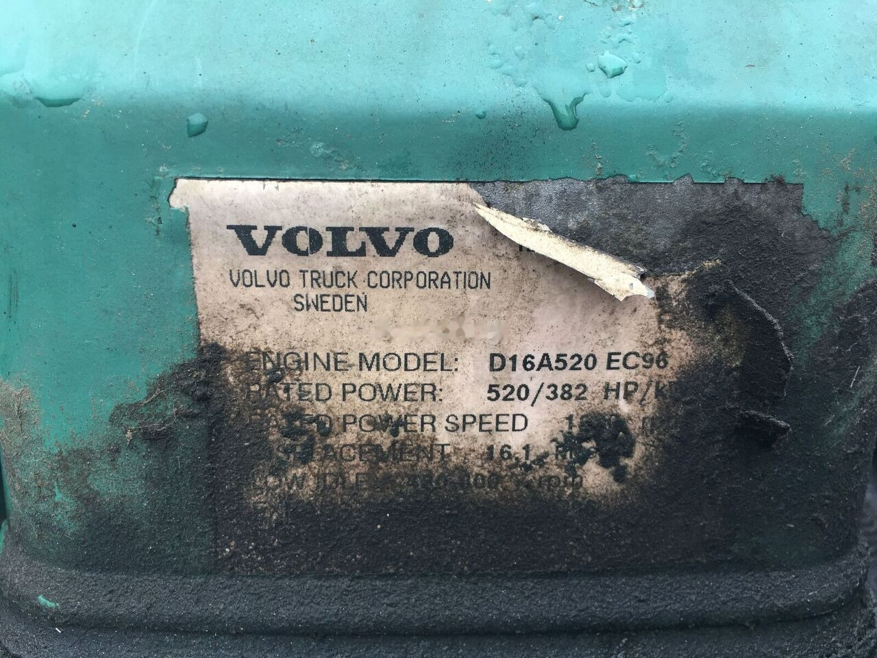 Volvo D16A EC96 Volvo FH, PENTA - Moteur pour Camion: photos 4 Volvo D16A EC96 Volvo FH, PENTA - Moteur pour Camion: photos 4