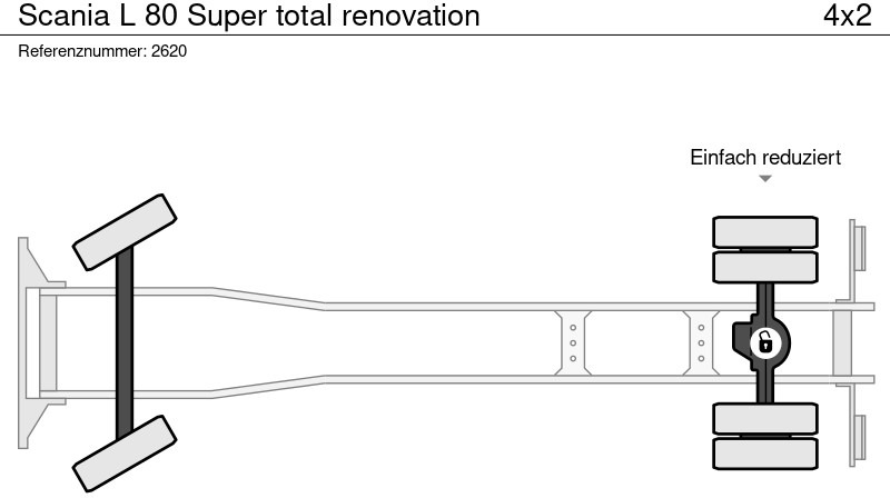 Camion Scania L 80 Super total renovation: photos 16 Camion Scania L 80 Super total renovation: photos 16