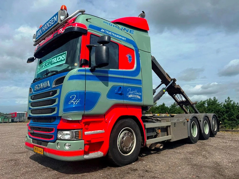 Scania R580 V8 hoglift. Air / Air suspension. - Camion ampliroll: photos 1 Scania R580 V8 hoglift. Air / Air suspension. - Camion ampliroll: photos 1
