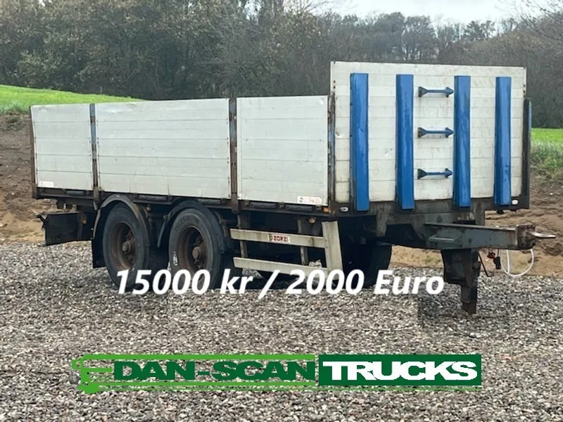 ZORZI Tandem trailer aluminium site - Remorque plateau: photos 1 ZORZI Tandem trailer aluminium site - Remorque plateau: photos 1