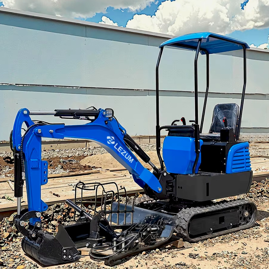 LEZUM Factory Sale Hybrid Mini Digger Excavators Home Farm Electric Remote Control Compact Pilot Digger Excavator with Free Shipping - Mini pelle: photos 3 LEZUM Factory Sale Hybrid Mini Digger Excavators Home Farm Electric Remote Control Compact Pilot Digger Excavator with Free Shipping - Mini pelle: photos 3