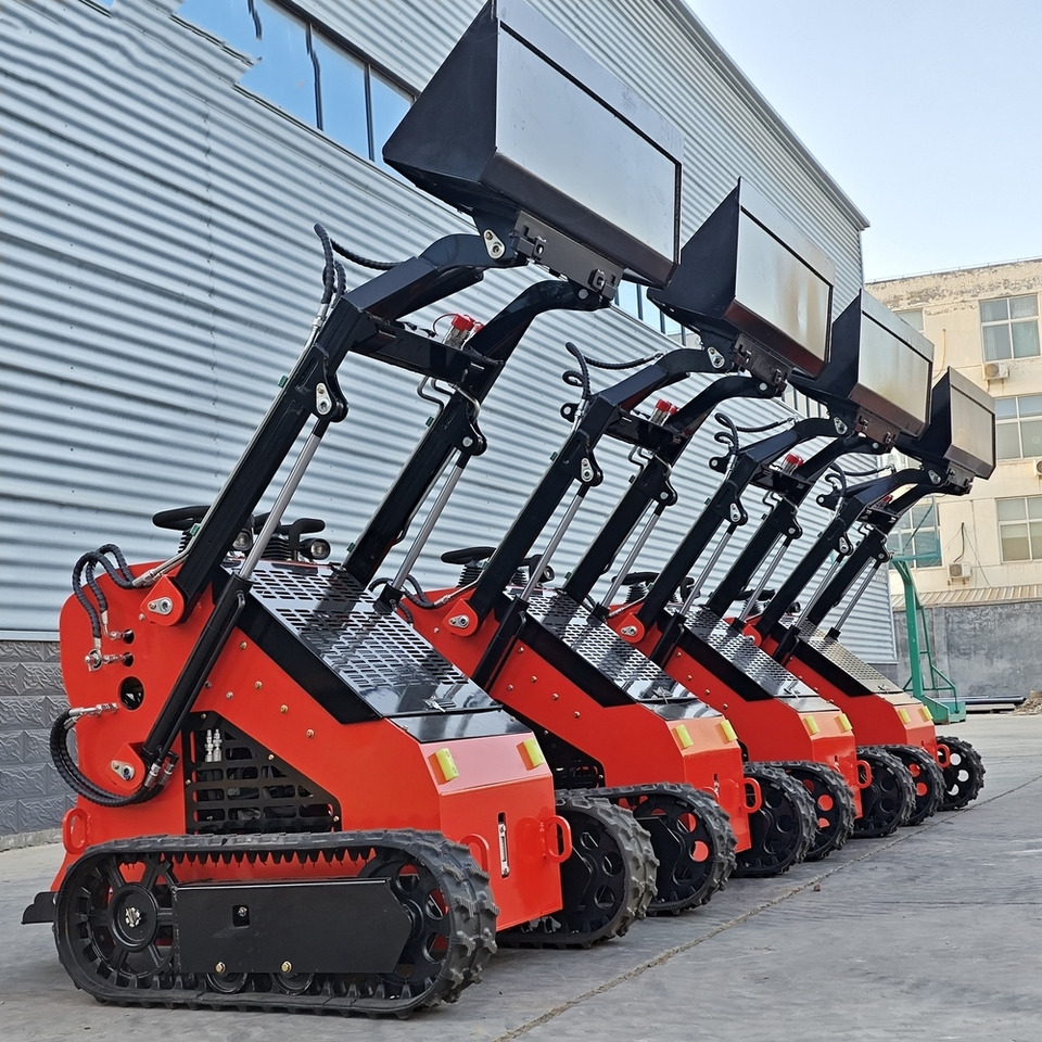 LEZUM Free Shipping Mini Skid Steer Loader Compact Track Electric/Diesel Chinese Mini Skid Steer Loader For Sale With Mini Skid Steer Attachments 4 In 1 Bucket - Mini chargeuse: photos 3 LEZUM Free Shipping Mini Skid Steer Loader Compact Track Electric/Diesel Chinese Mini Skid Steer Loader For Sale With Mini Skid Steer Attachments 4 In 1 Bucket - Mini chargeuse: photos 3