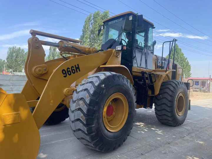 Chargeuse sur pneus Good condition Used Japan Wheel loader Caterpillar 966H front loader: photos 6