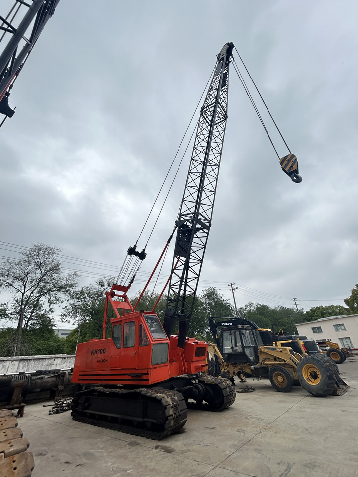 Hitachi Low Price Hitachi Kh100 30 Tons crawler crane for Sale - Dragline (pelle à benne traînante): photos 1 Hitachi Low Price Hitachi Kh100 30 Tons crawler crane for Sale - Dragline (pelle à benne traînante): photos 1