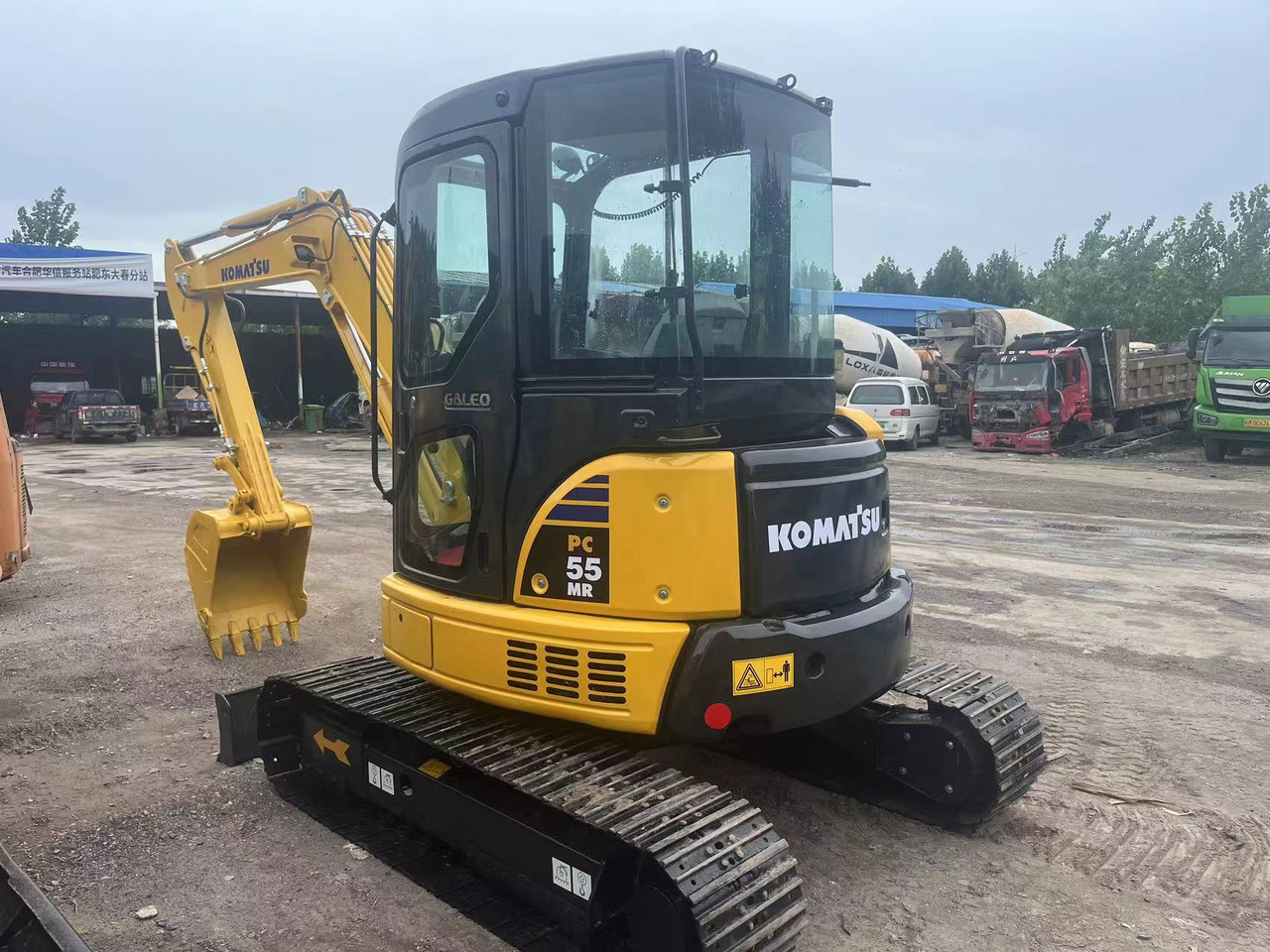 Komatsu PC55mr-3 - Mini pelle: photos 4 Komatsu PC55mr-3 - Mini pelle: photos 4