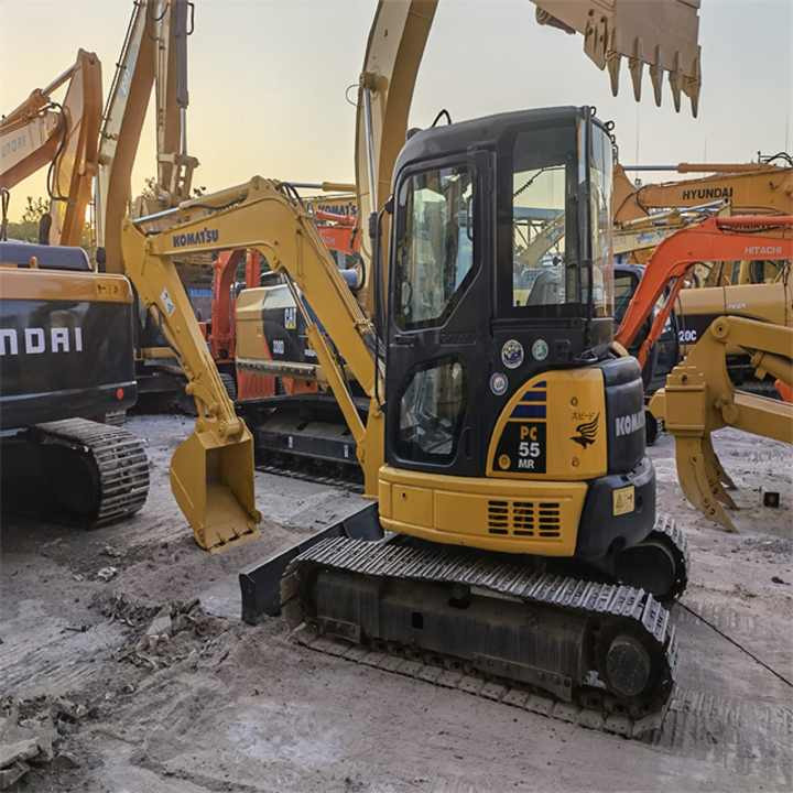 Small mini excavator komatsu PC55MR Komatsu PC55 crawler excavator for sale - Mini pelle: photos 2 Small mini excavator komatsu PC55MR Komatsu PC55 crawler excavator for sale - Mini pelle: photos 2