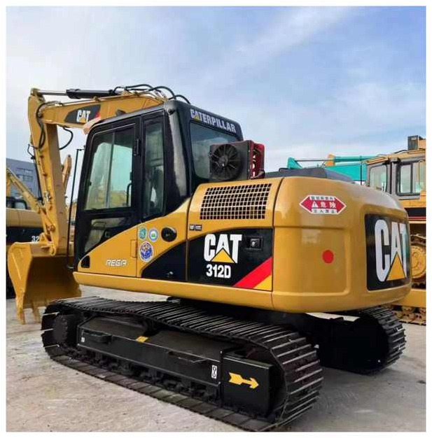 Used hydraulic excavator cat 312 second hand construction CATERPILLAR cat312D 313C 308C excavator for sale - Pelle sur chenille: photos 1 Used hydraulic excavator cat 312 second hand construction CATERPILLAR cat312D 313C 308C excavator for sale - Pelle sur chenille: photos 1