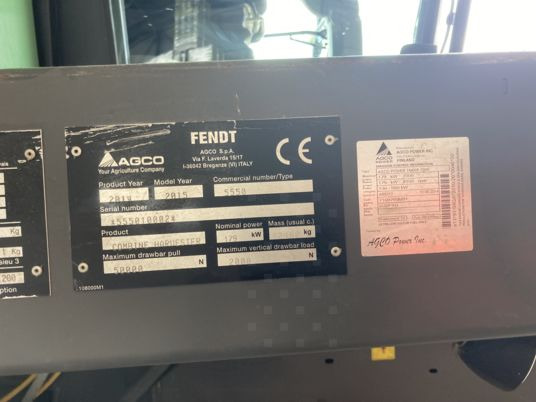 Fendt 5255 L MCS - Moissonneuse-batteuse: photos 4 Fendt 5255 L MCS - Moissonneuse-batteuse: photos 4