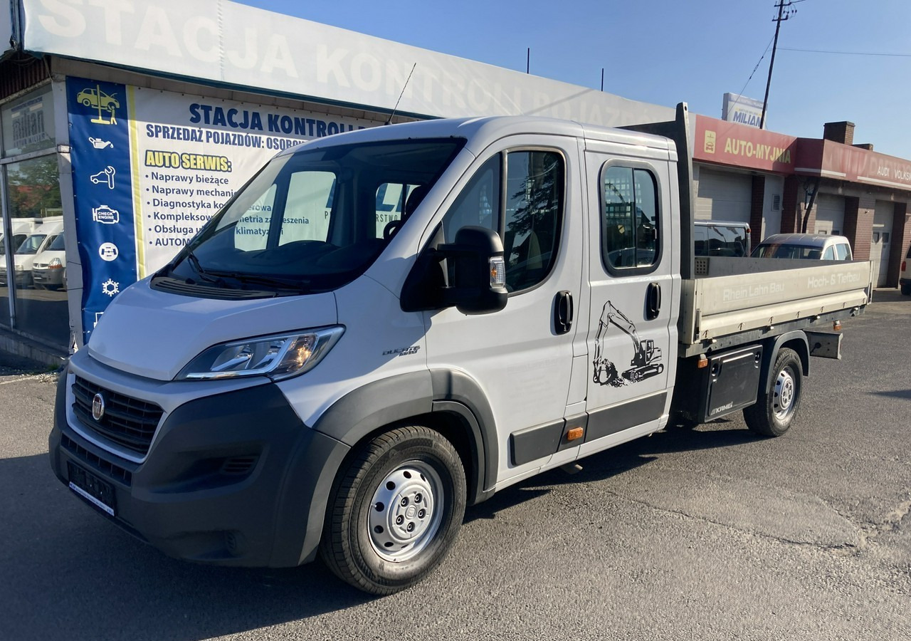 Fiat Ducato Ducato Max 2.3JTD-150KM Dokka Doka Brygadówka skrzynia Klima 2017 - Utilitaire plateau, Utilitaire double cabine: photos 1 Fiat Ducato Ducato Max 2.3JTD-150KM Dokka Doka Brygadówka skrzynia Klima 2017 - Utilitaire plateau, Utilitaire double cabine: photos 1