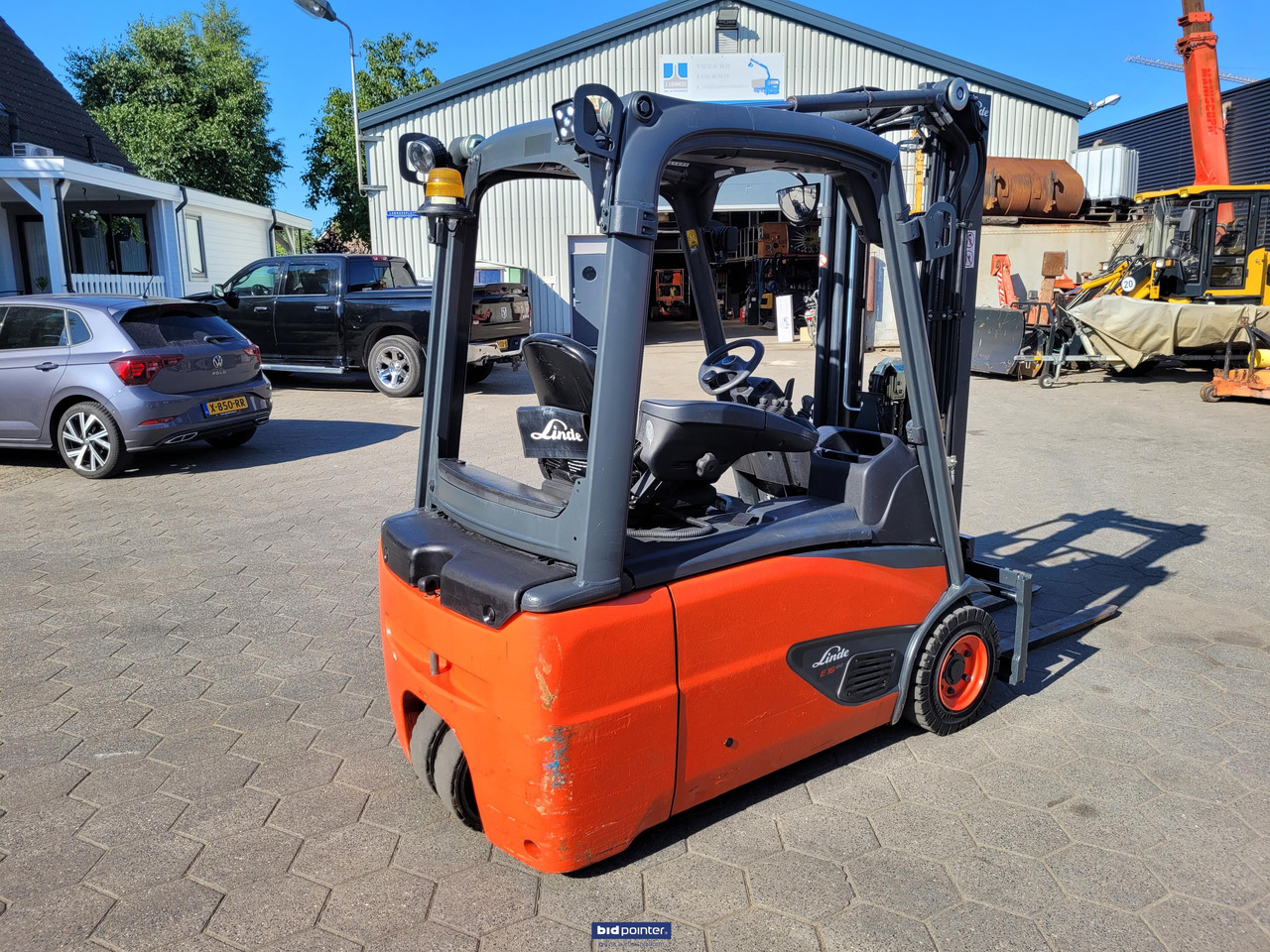 Linde E 16 -02 elektrische heftruck 3 delige mast - Chariot élévateur électrique: photos 5 Linde E 16 -02 elektrische heftruck 3 delige mast - Chariot élévateur électrique: photos 5