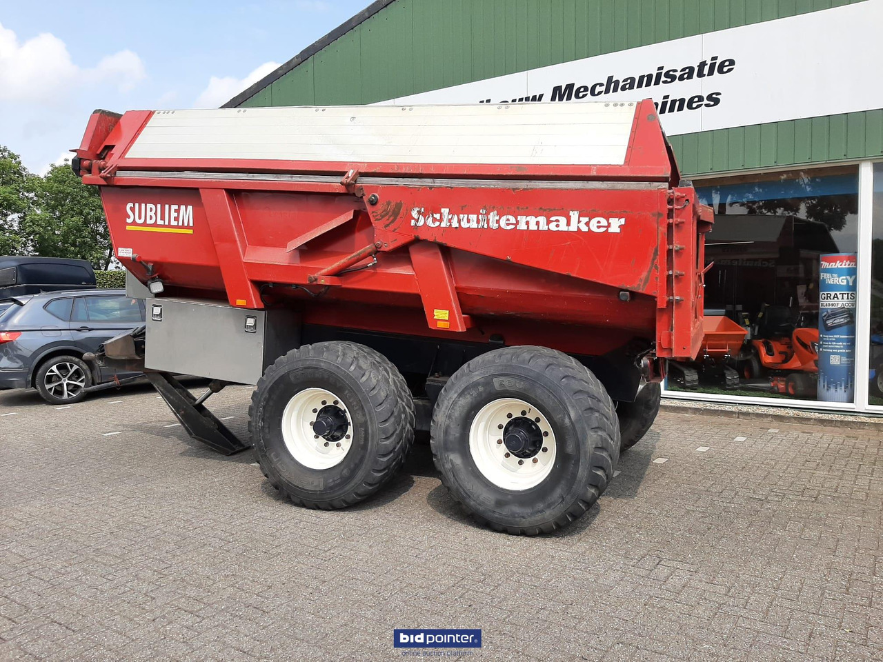 Schuitemaker Subliem 200 zandkipper / gronddumper - Benne agricole: photos 3 Schuitemaker Subliem 200 zandkipper / gronddumper - Benne agricole: photos 3