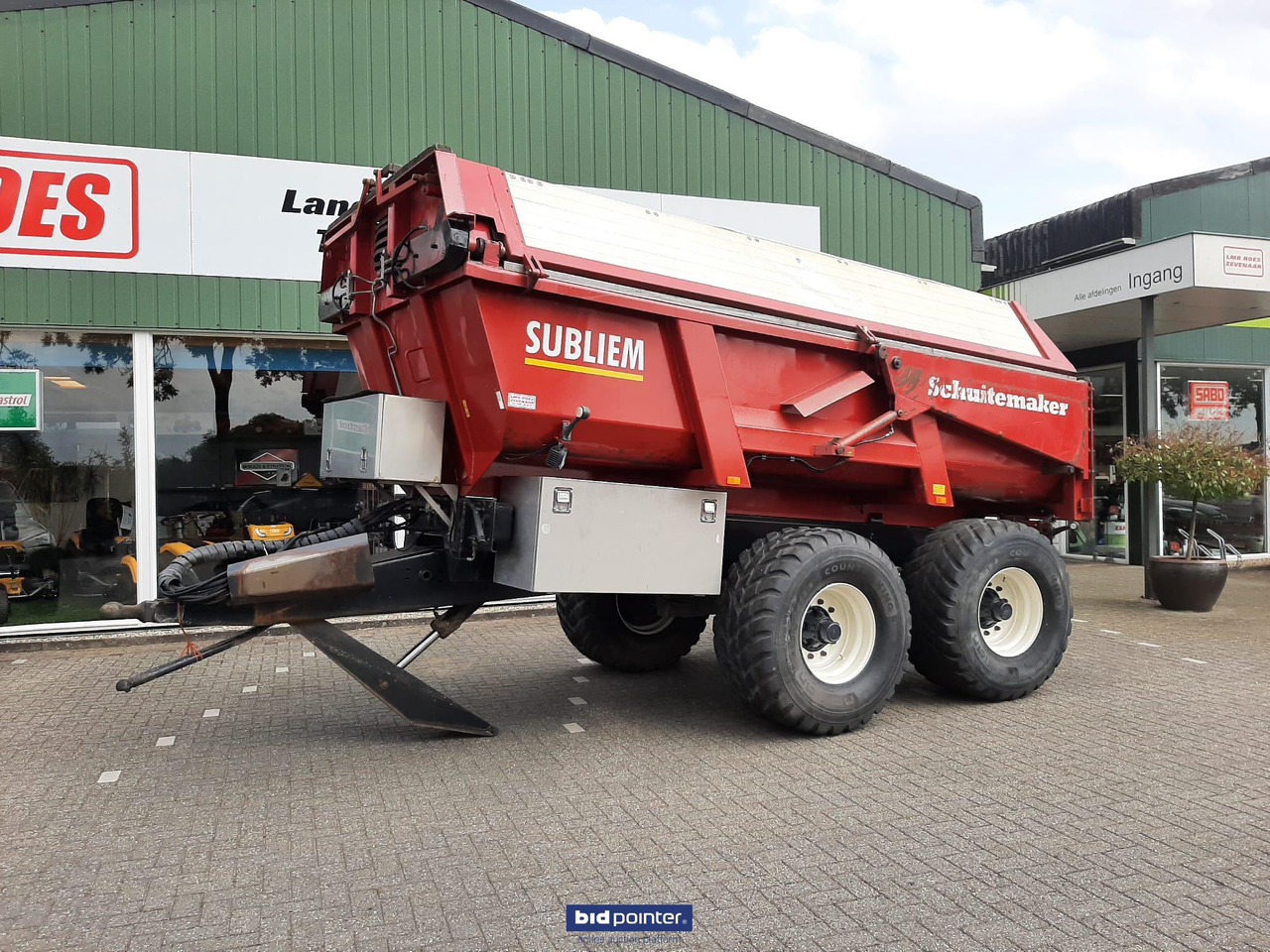Schuitemaker Subliem 200 zandkipper / gronddumper - Benne agricole: photos 1 Schuitemaker Subliem 200 zandkipper / gronddumper - Benne agricole: photos 1