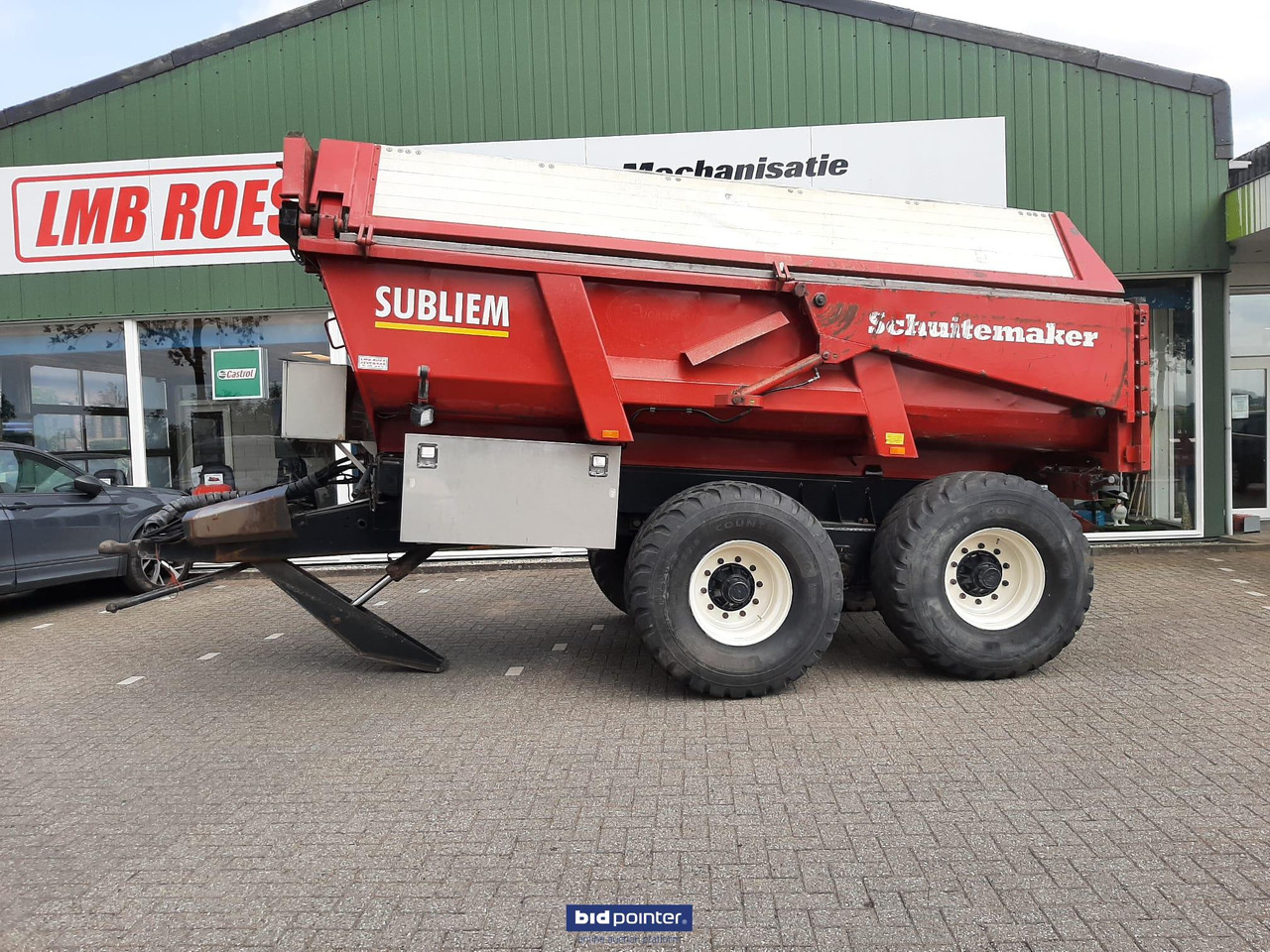 Schuitemaker Subliem 200 zandkipper / gronddumper - Benne agricole: photos 5 Schuitemaker Subliem 200 zandkipper / gronddumper - Benne agricole: photos 5