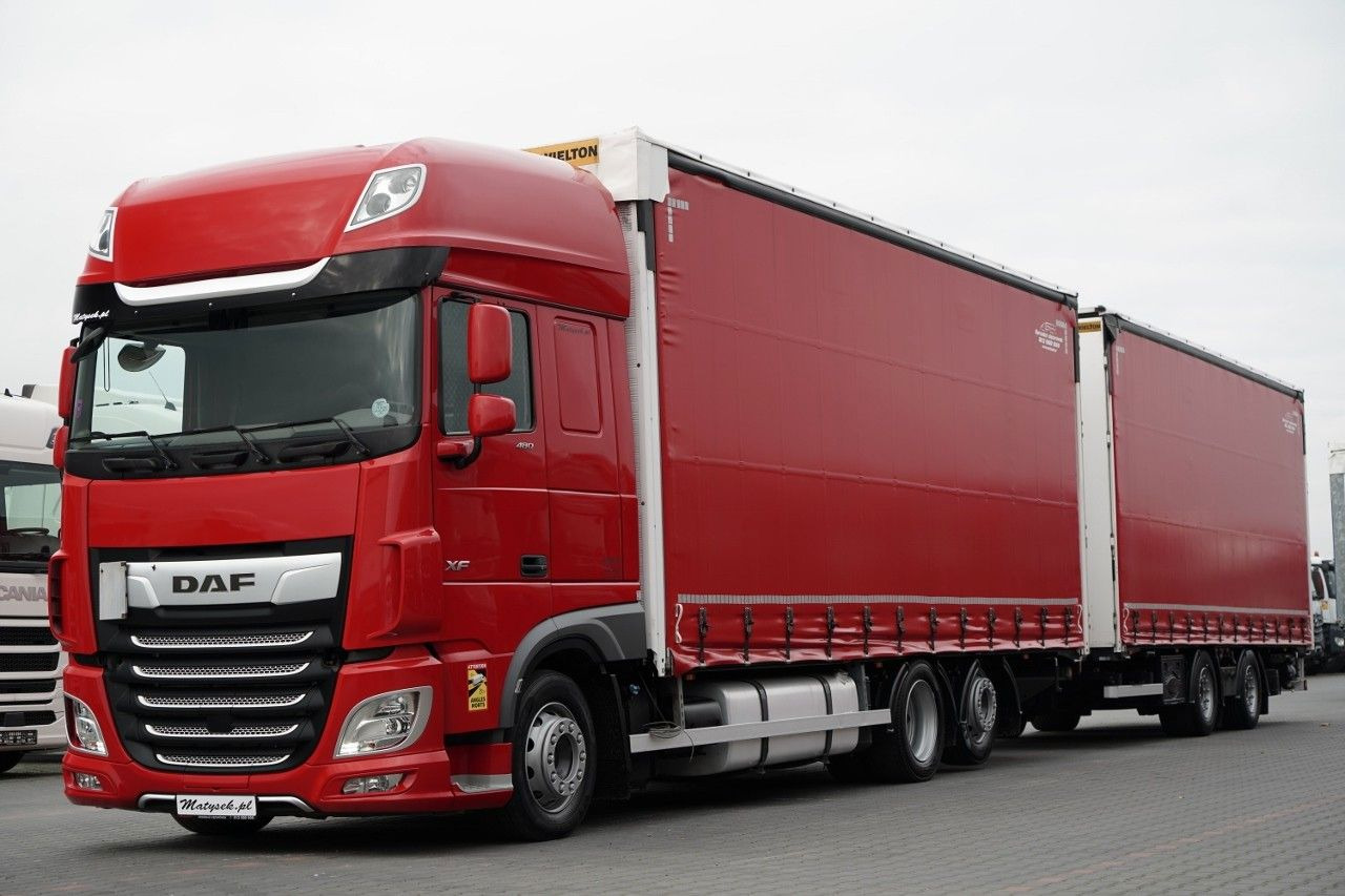 DAF XF 480 / ZESTAW TANDEM / 120 M3 / PRZEJAZDOWY / - Autre matériel: photos 1 DAF XF 480 / ZESTAW TANDEM / 120 M3 / PRZEJAZDOWY / - Autre matériel: photos 1