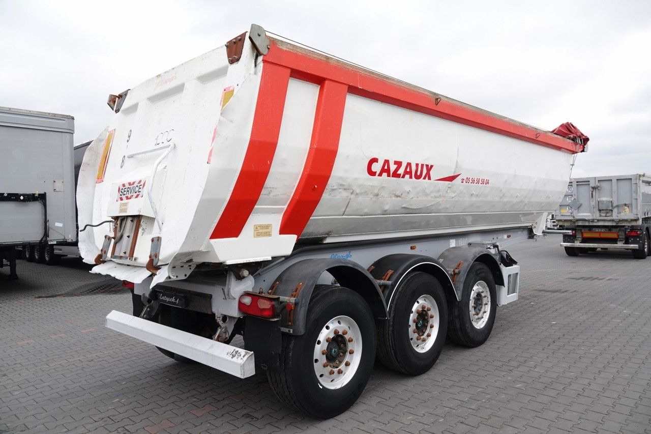 Semi-remorque benne Benalu MENCI WYWROTKA /28 m3 / ALUMINIOWA / OŚ PODNOSZO: photos 6 Semi-remorque benne Benalu MENCI WYWROTKA /28 m3 / ALUMINIOWA / OŚ PODNOSZO: photos 6