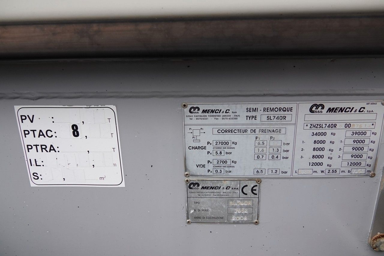 Semi-remorque benne Benalu MENCI WYWROTKA /28 m3 / ALUMINIOWA / OŚ PODNOSZO: photos 19 Semi-remorque benne Benalu MENCI WYWROTKA /28 m3 / ALUMINIOWA / OŚ PODNOSZO: photos 19