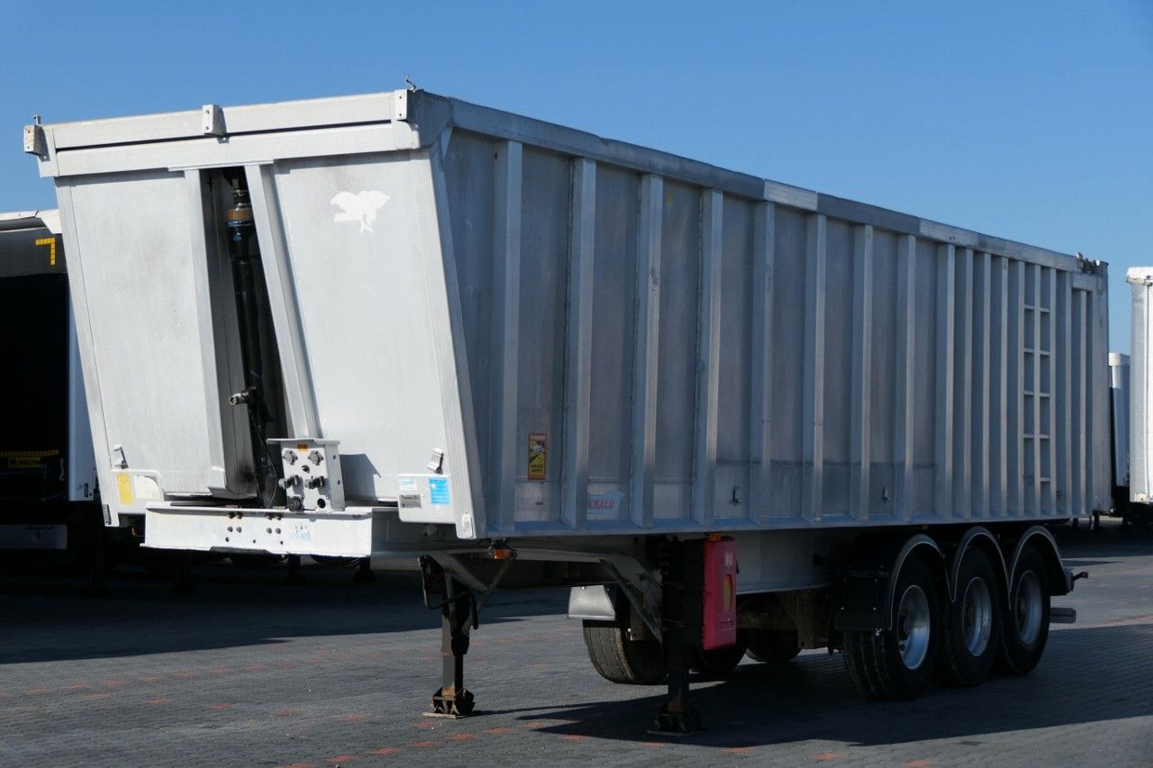 Benalu TIPPER 45 M3/WHOLE ALUMINIUM/5700 KG/FLAP-DOORS - Semi-remorque benne: photos 2 Benalu TIPPER 45 M3/WHOLE ALUMINIUM/5700 KG/FLAP-DOORS - Semi-remorque benne: photos 2