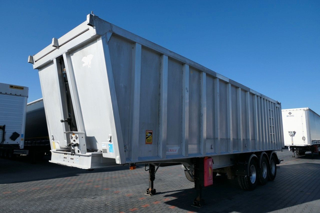 Benalu TIPPER 45 M3/WHOLE ALUMINIUM/5700 KG/FLAP-DOORS - Semi-remorque benne: photos 3 Benalu TIPPER 45 M3/WHOLE ALUMINIUM/5700 KG/FLAP-DOORS - Semi-remorque benne: photos 3