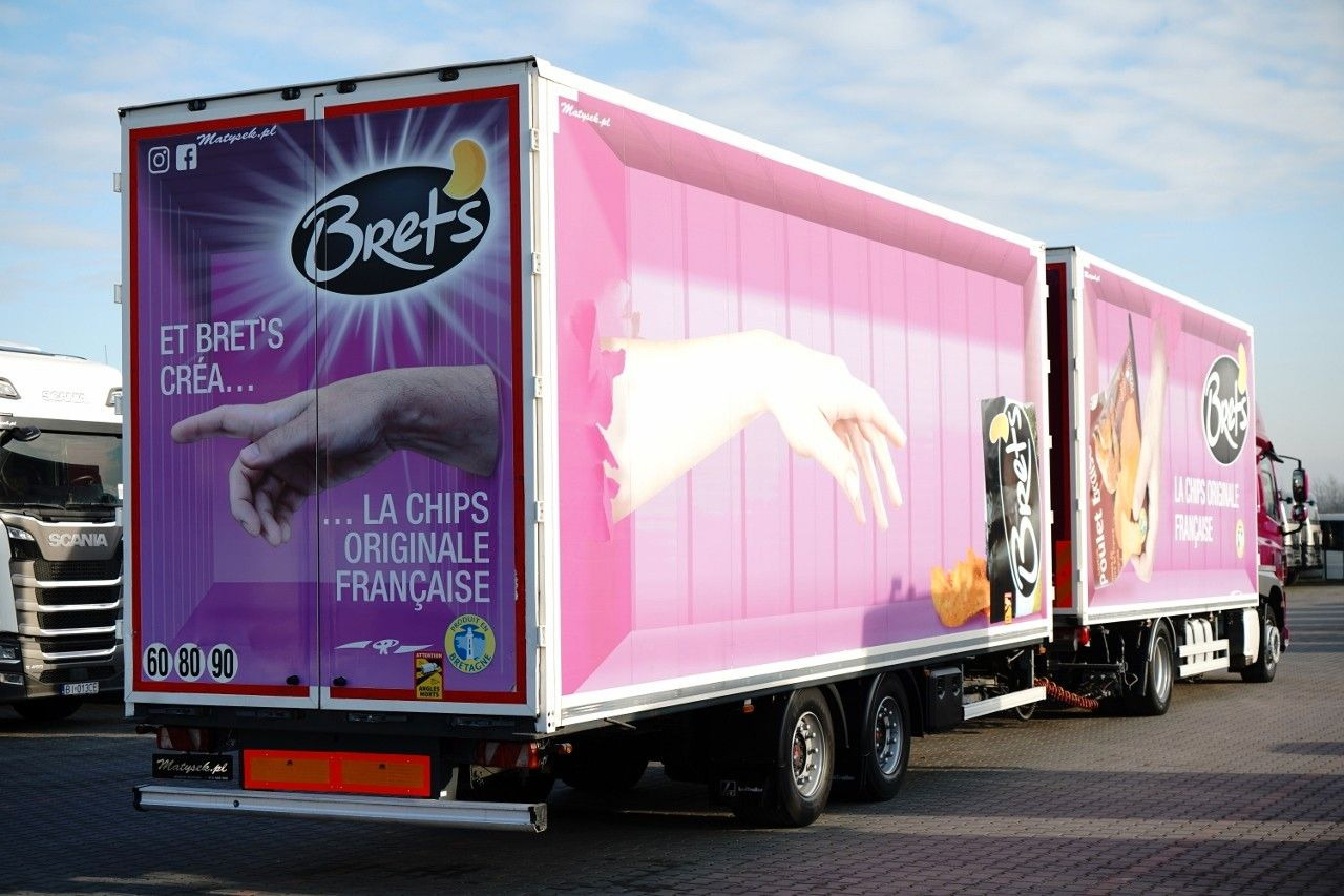 DAF CF 450 / ZESTAW TANDEM / KONTENER / 120 M3 / PR - Camion fourgon: photos 3 DAF CF 450 / ZESTAW TANDEM / KONTENER / 120 M3 / PR - Camion fourgon: photos 3