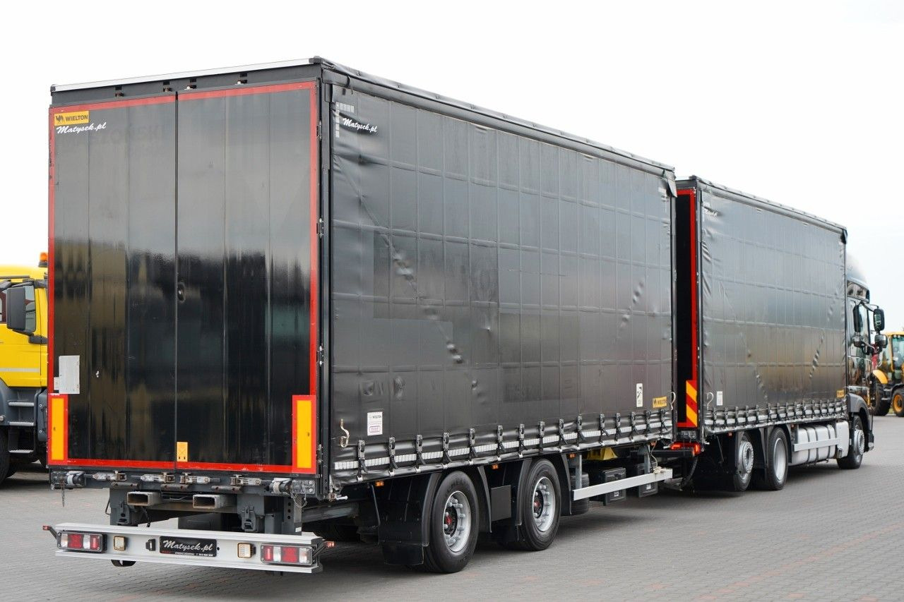 DAF XF 480 / ZESTAW TANDEM / 120 M3 / PRZEJAZDOWY / - Camion à rideaux coulissants: photos 4 DAF XF 480 / ZESTAW TANDEM / 120 M3 / PRZEJAZDOWY / - Camion à rideaux coulissants: photos 4