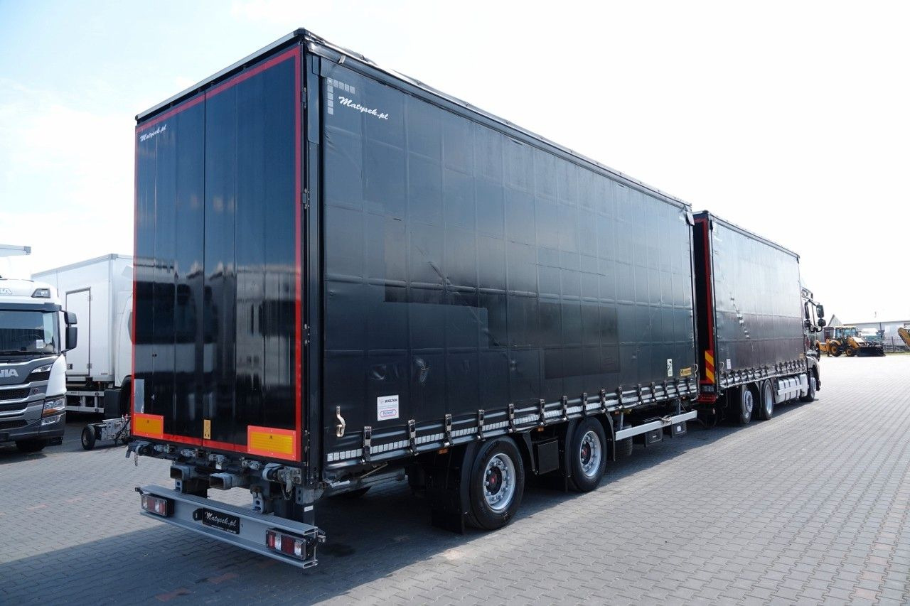 DAF XF 480 / ZESTAW TANDEM / 120 M3 / PRZEJAZDOWY / - Camion à rideaux coulissants: photos 4 DAF XF 480 / ZESTAW TANDEM / 120 M3 / PRZEJAZDOWY / - Camion à rideaux coulissants: photos 4