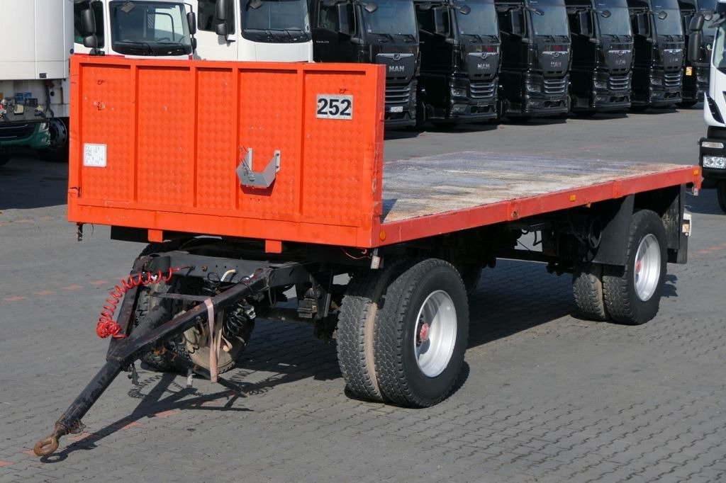 Hüffermann CODER / PRZYCZEPA DO BUDOWLANKI / Długość : 6 M Hüffermann CODER / PRZYCZEPA DO BUDOWLANKI / Długość : 6 M - Remorque plateau: photos 1 Hüffermann CODER / PRZYCZEPA DO BUDOWLANKI / Długość : 6 M Hüffermann CODER / PRZYCZEPA DO BUDOWLANKI / Długość : 6 M - Remorque plateau: photos 1