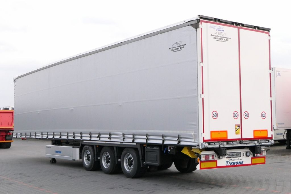 Krone CURTAINSIDER/MEGA/PALLET BOX/LIFTED ROOF & AXLE/ - Semi-remorque rideaux coulissants: photos 4 Krone CURTAINSIDER/MEGA/PALLET BOX/LIFTED ROOF & AXLE/ - Semi-remorque rideaux coulissants: photos 4