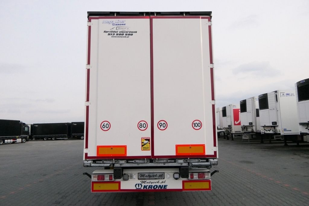 Krone CURTAINSIDER/MEGA/PALLET BOX/LIFTED ROOF & AXLE/ - Semi-remorque rideaux coulissants: photos 5 Krone CURTAINSIDER/MEGA/PALLET BOX/LIFTED ROOF & AXLE/ - Semi-remorque rideaux coulissants: photos 5