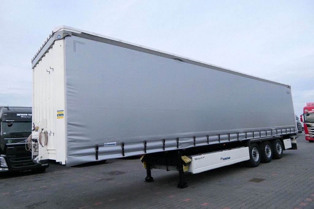 Krone CURTAINSIDER/PALLET BOX/LIFTED AXLE/2018 YEAR - Semi-remorque rideaux coulissants: photos 2 Krone CURTAINSIDER/PALLET BOX/LIFTED AXLE/2018 YEAR - Semi-remorque rideaux coulissants: photos 2