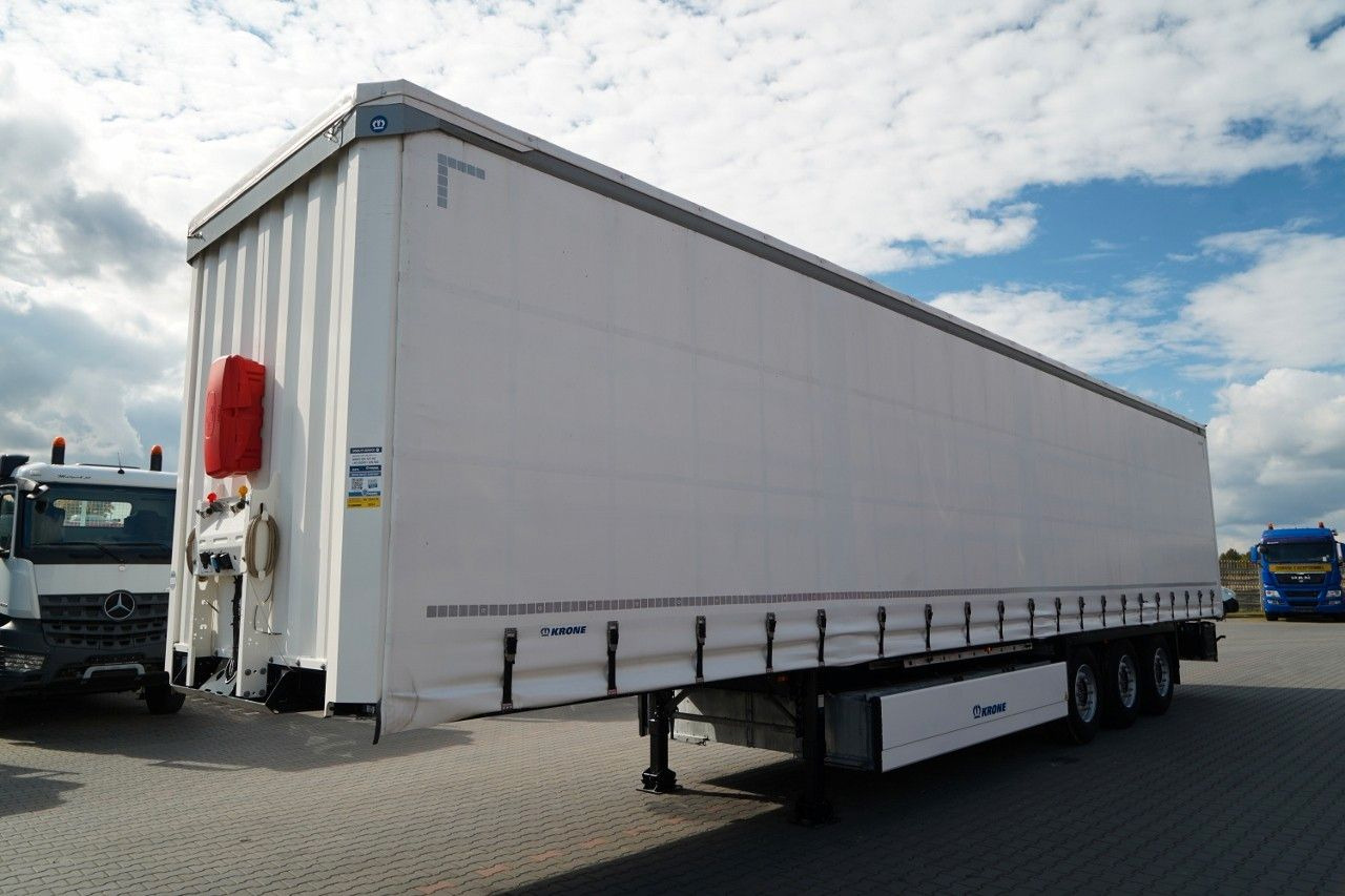 Krone FIRANKA / KOSZ NA PALETY / 2 OSIE PODNOSZONE / 2 - Semi-remorque rideaux coulissants: photos 4 Krone FIRANKA / KOSZ NA PALETY / 2 OSIE PODNOSZONE / 2 - Semi-remorque rideaux coulissants: photos 4