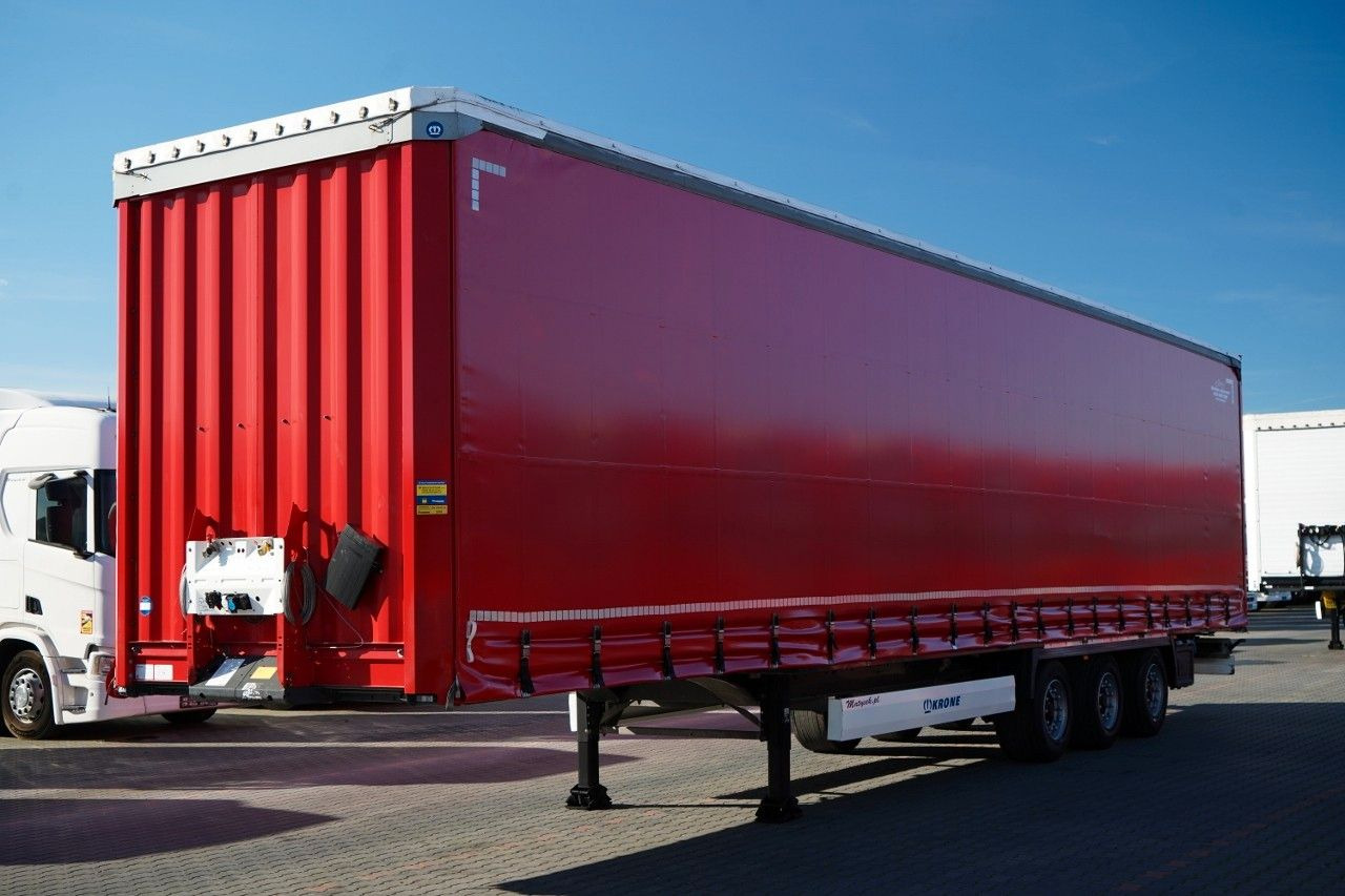 Krone FIRANKA / MEGA / 2018 / OŚ PODNOSZONA / LOW DECK - Semi-remorque rideaux coulissants: photos 3 Krone FIRANKA / MEGA / 2018 / OŚ PODNOSZONA / LOW DECK - Semi-remorque rideaux coulissants: photos 3