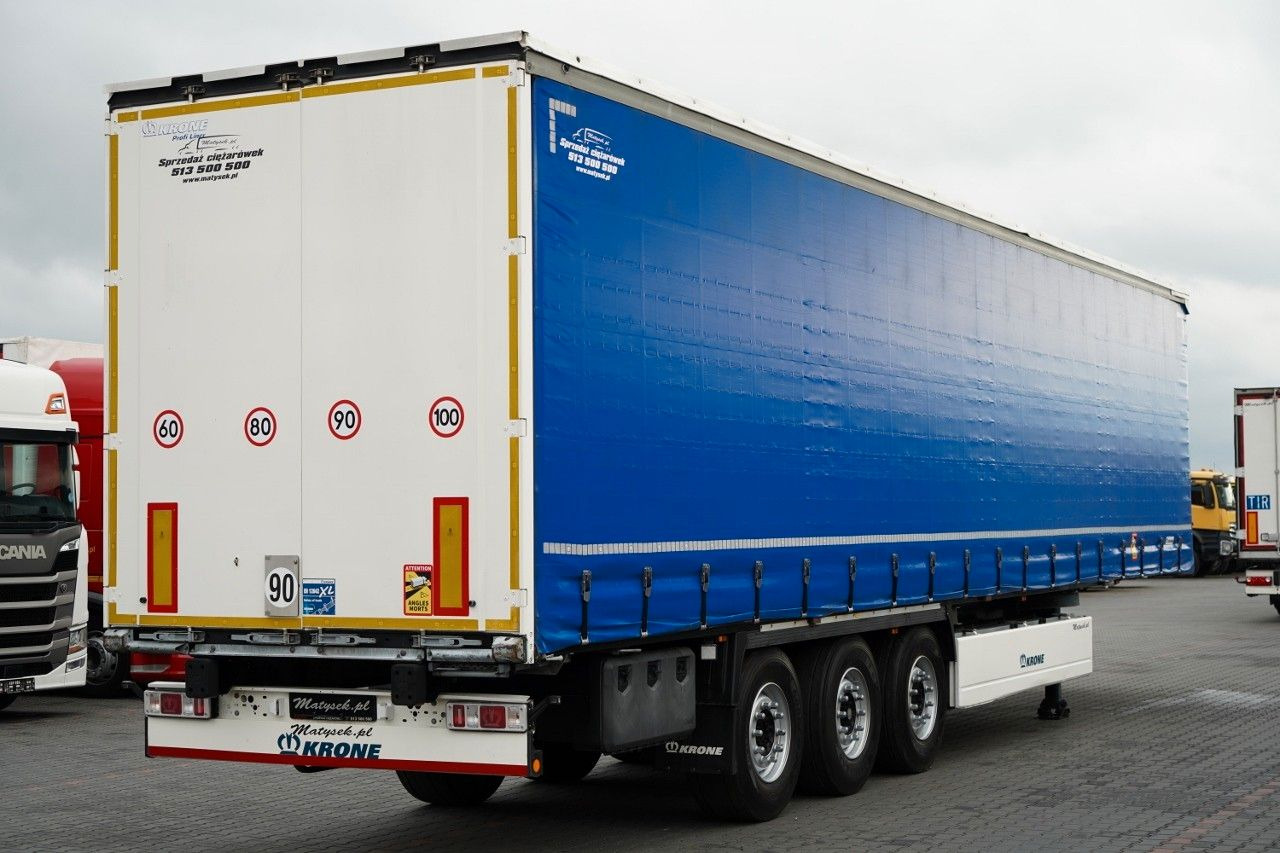 Krone FIRANKA / STANDARD  / KOSZ NA PALETY / PLANDEKA - Semi-remorque rideaux coulissants: photos 4 Krone FIRANKA / STANDARD  / KOSZ NA PALETY / PLANDEKA - Semi-remorque rideaux coulissants: photos 4