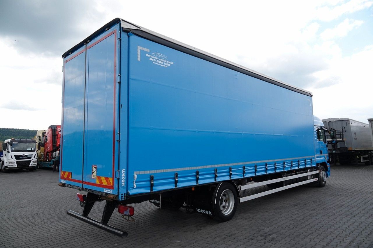 MAN TGM 18.290 / 6x2 / FIRANKA - 8,9 m / SOLÓWKA / - Camion à rideaux coulissants: photos 3 MAN TGM 18.290 / 6x2 / FIRANKA - 8,9 m / SOLÓWKA / - Camion à rideaux coulissants: photos 3