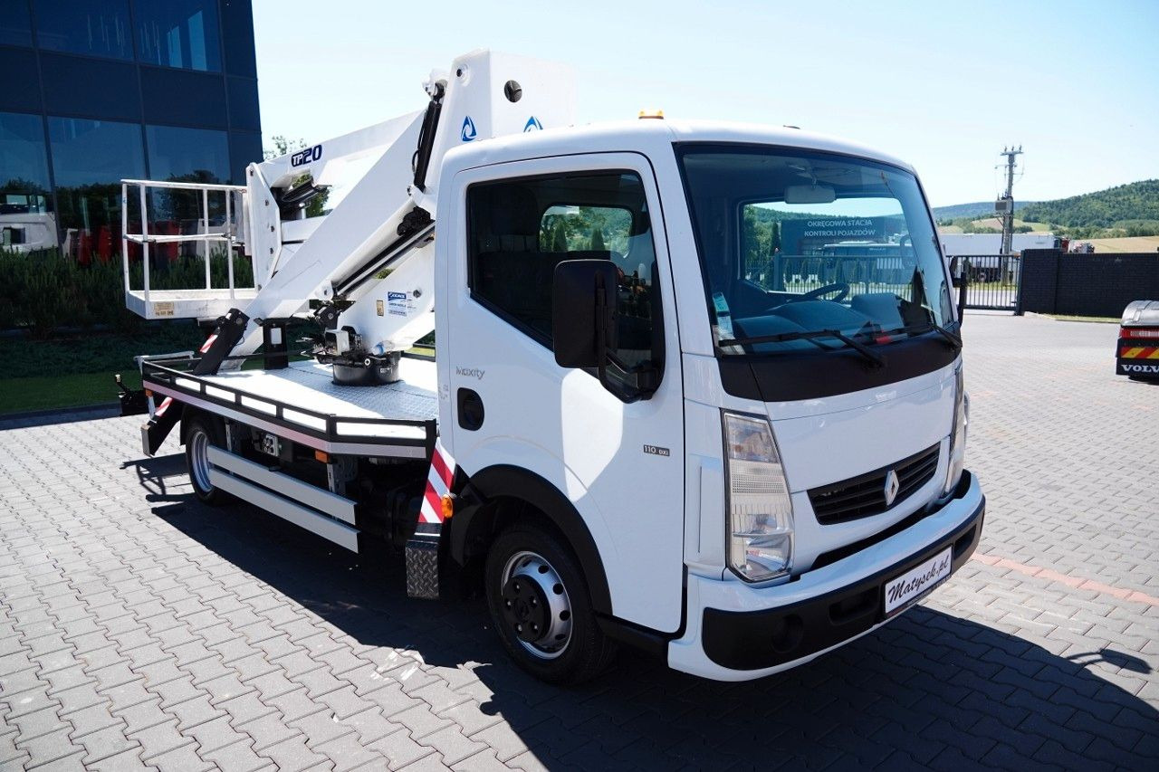 Camion avec nacelle Renault MAXITY 110 DXI / ZWYŻKA 20 METRÓW / PODNOŚNIK KO: photos 12