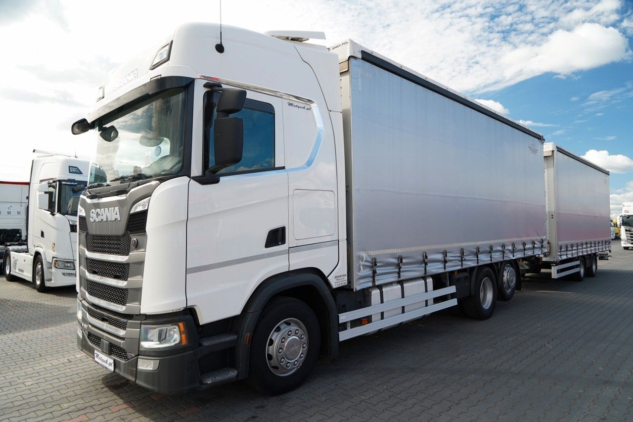 Scania S 450 / ZESTAW TANDEM / 120 M3 / I-PARK COOL Scania S 450 / ZESTAW TANDEM / 120 M3 / PO KONTRAKCIE S - Camion à rideaux coulissants: photos 5 Scania S 450 / ZESTAW TANDEM / 120 M3 / I-PARK COOL Scania S 450 / ZESTAW TANDEM / 120 M3 / PO KONTRAKCIE S - Camion à rideaux coulissants: photos 5