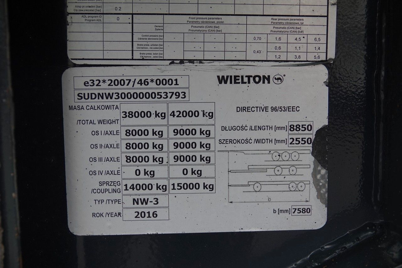 Semi-remorque benne Schmitz Cargobull WYWROTKA 40 M3 / MULDA ALUMINIOWA / OŚ PODNOSZON: photos 16