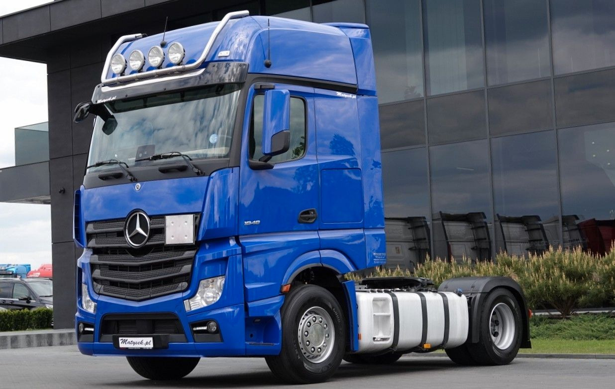 Mercedes-Benz ACTROS 1848 / GIGA SPACE / RETARDER / PO KONTRA - Tracteur routier: photos 1 Mercedes-Benz ACTROS 1848 / GIGA SPACE / RETARDER / PO KONTRA - Tracteur routier: photos 1