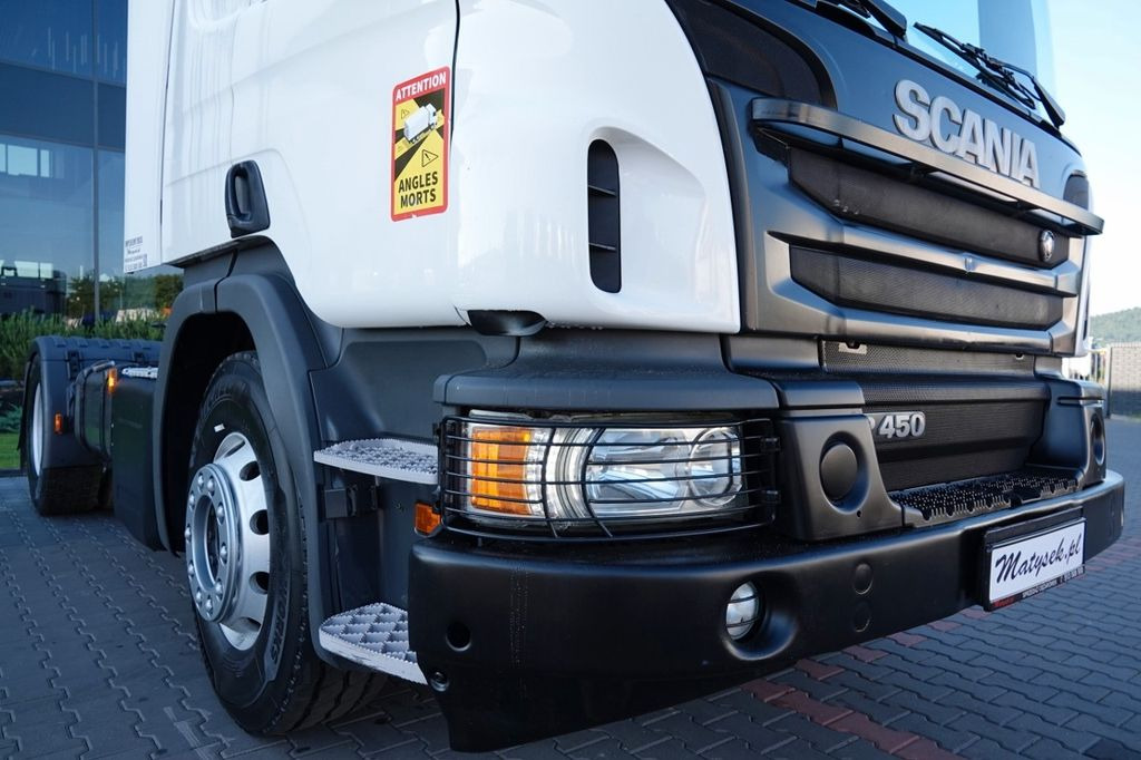 Tracteur routier Scania P 450 / RETARDER / NISKA KABINA / WYSOKO ZAWIESZ: photos 9
