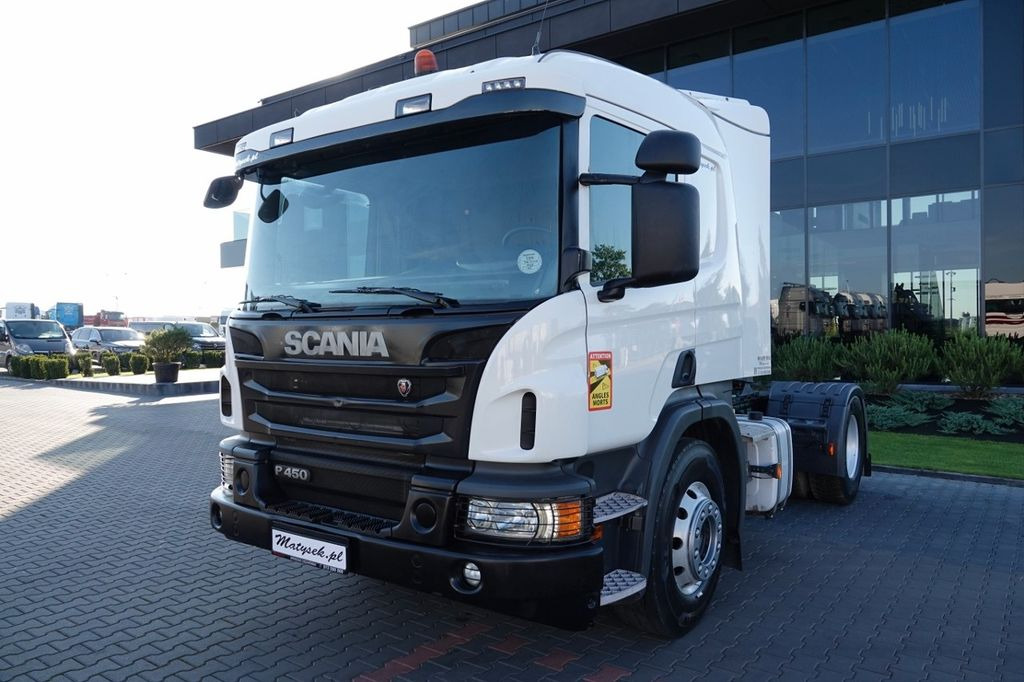 Tracteur routier Scania P 450 / RETARDER / NISKA KABINA / WYSOKO ZAWIESZ: photos 6